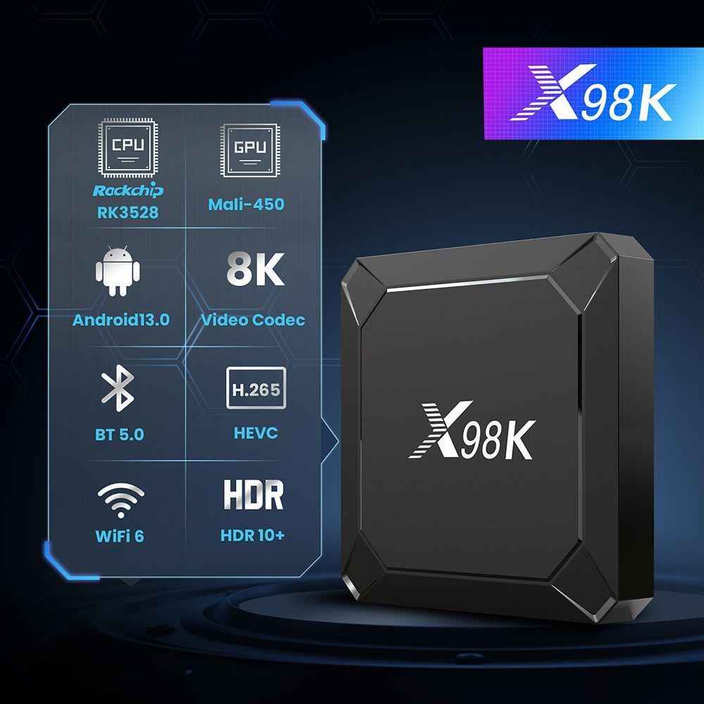 X98K Smart TV Box Android 13.0 - Radxa Rock 5B 16Gb review and price
